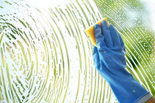 Cleaner using safe working practices in a managed environment
