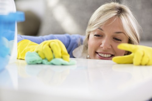 Invoice and payment terms for cleaning services
