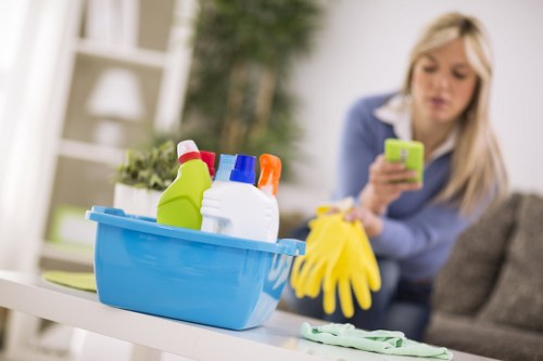 Keyboard navigation and screen-reader friendly website structure for a local cleaning company