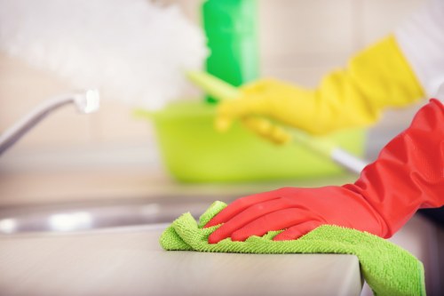 Professional exterior cleaning removing dirt from a property façade